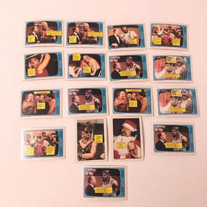 1985 WWF O Pee Chee Wrestling  Cards The Superstars Lot of 17